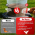 8PACK No Waste Chicken Feeder Ports - DIY Chicken Feeder Kit with Hole Saw - Chicken Feeder Cups