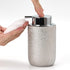 Foaming Soap Dispenser, Ceramic 12oz Foam Soap Pump for Countertop, Silver Luxury Kitchen Dispenser for Hand Soap