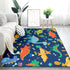 3x5, Kids Dinosaur Rug Soft Non Slip Dino Rug for Playroom Bedroom, Cartoon Dinosaur Area Rugs for Toddlers Boys Girls