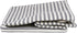 DII Woven Paper Storage Bin, Pinstripe Gray, Medium Rectangle for Organizing Home Supplies