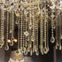 K9 6 Pack 38mm PATIKIL Crystal Pendants Teardrop Beads, Chandelier Prisms Parts Hanging Beads DIY Lamp for Arts Crafts