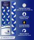 Havdalah Candle - Braided Blue and White, Flat Havdallah Candles - 2 Pack