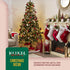 Set 2 Klikel Train Stocking Hanger of - Shiny Silver Metal Christmas Stocking Holder for Fireplace Mantle - Heavy Duty