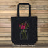 TOPDesign 2 | 6 | 12 Pack Super Strong Large Cotton Canvas Tote, 17.5"x16.5"x5" Reusable Grocery Bag