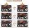 2 Pcs Funny Abstract Cartoon Red Coffee Mat for Countertops, Dish Drying Mat for Kitchen Coffee Bar Accessories