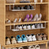 KMUZAWN Expandable Shoe Rack Organizer, Hanging Shoe Organizer for Closet & Adjustable Under