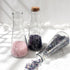 Magic Season Decorative Glass Bottles with Cork Stoppers, 2 Pcs (12 fl oz. Tapered Bottles)