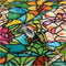 d-c-fix Window Privacy Film Tulia Stained Glass, Self-Adhesive Decorative Vinyl Covering for Home, 17.7" x 78.7"
