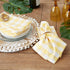 DII Checkered Napkin Set, 100% Cotton, Machine Washable, 20x20, Yellow, 6 Piece