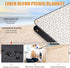 78"x57" Extra Large Picnic Outdoor Blankets with Carry Strap, Oversized Waterproof & Sand Proof Portable Camping Mat