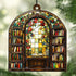 8 Inches) Jesuspirit - Window Hanging Suncatcher Crystal Clear Acrylic & Wood Sun Catcher for Home Decor, for Women