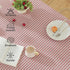 Use(47 63 Inch, meioro Tablecloth Striped Fringe Table Cloth Rectangular Tablecloths Cotton Linen Table Cover