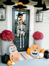 Mud Pie Skeleton Halloween Door Hanger, 65", White (40060032T)