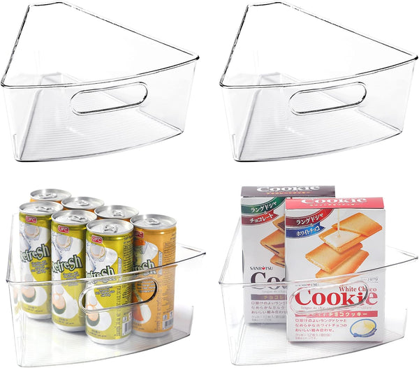 Leeden Lazy Susan Organizer for 26" Diameter Corner Lazy Susan, Plastic Kitchen