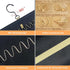 Hanging Jewelry Organizer - Double Sided with 32/48 Pockets, 14/21 Hook Loops, Foldable Travel Jewelry Roll