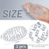 2 Counter, 4.5 3 0.7 Inches Pcs Plastic Soap Holder Soap Dish Bar Saver Tray with Holes Sponge Holder for Kitchen