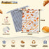 2 Pack Beeswax Bread Bags for Homemade Bread, Sourdough, Reusable Bread Bag XL Eco-Friendly Fresh Food Storage