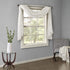 Madison Park Harper Sheer Curtain for Living Room, Lightweight Window Treatment 42" x 144", White