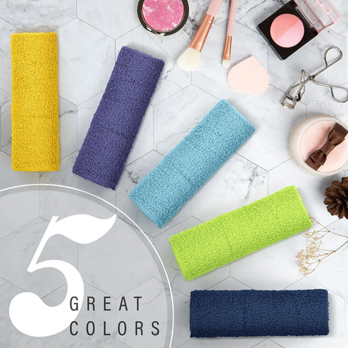 20 Pack 100% 12 12 inch Set 3 (20 Pack) DecorRack Cotton Wash Cloth, Luxurious Soft, x Ultra Absorbent, Machine