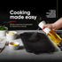 Olive Oil Sprayer for Cooking, 200ml Glass Spray Bottle for Oil Portion Control, Kitchen Gadget