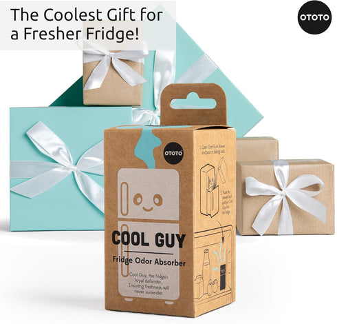 OTOTO Fridge Deodorizer - Baking Soda Refrigerator Odor Absorber, Cute Kitchen Gadgets, Baking Soda Container