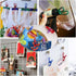 30pcs Chip Clips, 2.2 Inch Bag Clips, Small Metal Clothes Pins, Colored