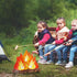 2 Set Fake Fire 12 Inch Tall Artificial Fire Fake Flame Paper Decorative Cardboard Campfire Centerpiece