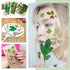 Nuanchu Pressed Flowers Bulk Dried Flower for Crafts, Natural Dried Flower Leaves with Tweezer for Resin Mold DIY