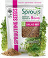Nature Jims Sprouts Organic Salad Mix Non-GMO Microgreen Seeds, Perfect for Growing