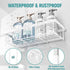 Shower Caddy 5 Pack, Bathroom Organizer Rack for Inside Shower, Adhesive Shelf, Shampoo Holder