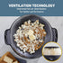 West Bend Stir Crazy Hot Oil Popcorn Popper - 6 Qt Popcorn Maker with Large Serving Bowl and Stirring Rod
