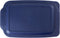Replacement Lid Cover for Pyrex - 3 QT Glass Baking Dish Casserole Container 233-PC (Navy)