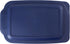 Replacement Lid Cover for Pyrex - 3 QT Glass Baking Dish Casserole Container 233-PC (Navy)