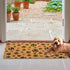 Wipe Your Paws Outdoor Indoor Doormat, Fun Nonslip Coir Mat for Entrance, Welcome Mats