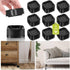 9 Pack Furniture Risers 1 Inch, Adjustable Heavy Duty for Table Desk Couch Chair Sofa Cabinet Bed Legs