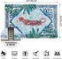 Tropical Jungle Rugs - 2x3 Faux Wool Botanical Boho Throw Rug for Bathroom Kitchen Indoor Entryway