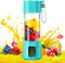Portable Blender for Kitchen, Travel and Sport, USB Rechargeable, 6 Stainless Steel Blades, Mini Blender