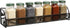 Deco Brothers Wall Mounted Single Tier Mesh Hanging Spice Rack, Set of 2, Bronze
