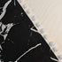 Marble,23.663 Inch) Coffee Table Cloth Rustic Style Living Room Center End Table Cover with Pocket, Cotton Linen