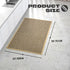 Kitchen Rug, Rubber Non Slip Washable Runner Mat, Absorbent Floor Mats for Sink, Laundry, Entryway