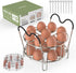 Stackable Egg Steamer Rack Holds 18 Eggs with Handles, Stainless Steel Instant