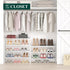 3 Closet, Smiry Bamboo Shoe Rack, Tier Shoe Organizer for Entryway & Stackable Free Standing Storage Shelf for Shoes