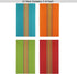 12 Pack 100% 16x28 COTTON CRAFT Salsa Stripe Kitchen Towels - Cotton Tea Dish Towels - Absorbent Reusable Low Lint