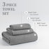 MICROFI 3 430 ber Waffle Bath Towels, Pieces, Oversized, Soft, Absorbent, Fast Drying, Lint Free, Includes Bath, Face