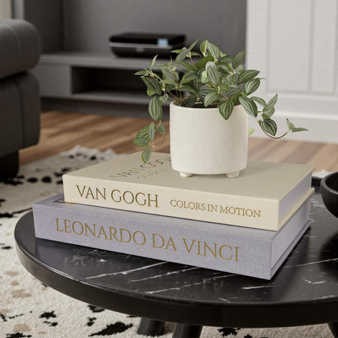 Set 2, MAOBUYOU Decorative Linen Book of Faux Book Storage Box, Coffee Table and Bookshelf Decor