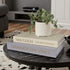 Set 2, MAOBUYOU Decorative Linen Book of Faux Book Storage Box, Coffee Table and Bookshelf Decor