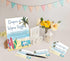 Woukaup Summer 1 50 Diapers Wipes Raffle, Beach Surf Diaper Raffle Tickets for Baby Shower, Wooden Sign with Diaper
