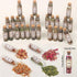 FLgengmh 30 Pack Witchcraft Supplies Herbs, Dried Herbs and Flowers Bottles Kit for Witch Beginner, Wiccan, Wicca Altar