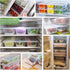 SILIVO Fruit Storage Containers for Fridge (3 Pack) - 1.5L Produce Saver Containers with Removable Drain Tray