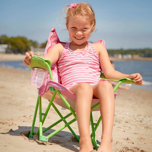Packaging) Melissa & Doug Bella Butterfly Child's Outdoor Chair (Frustration-Free